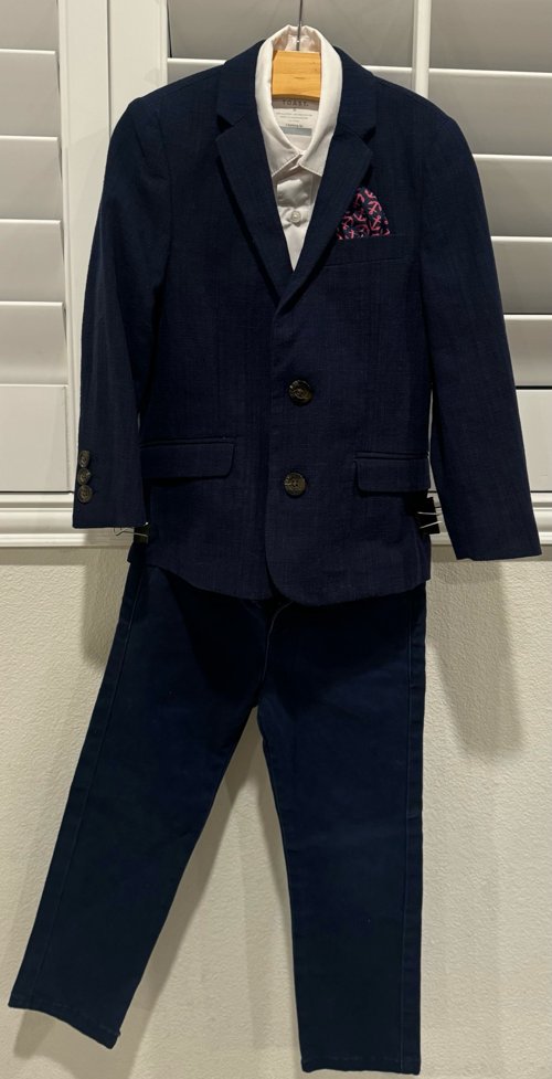 애퍼맨 자켓 +애퍼맨 팬츠+셔츠 2장 (남아 5T)