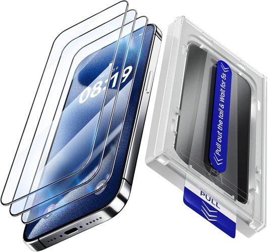 3-Pack Screen Protector for iPhone 16 Plus / 15 Plus