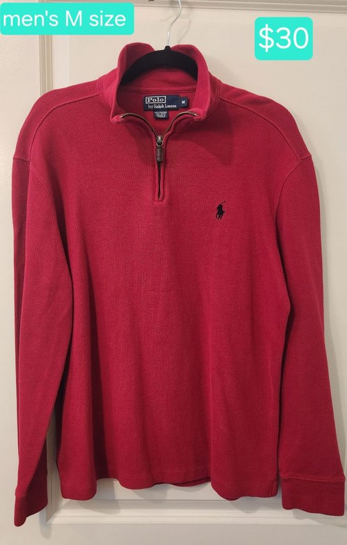 Polo RL 남자 니트 긴팔 Top