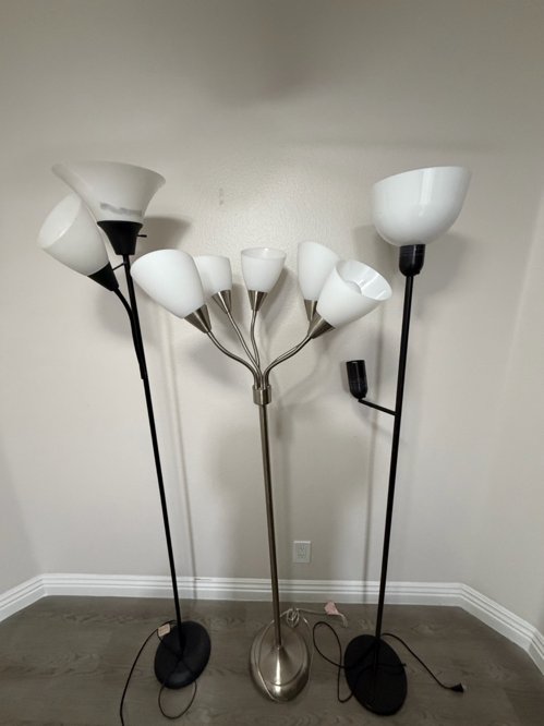 (급매) 램프 팝니다! 3개 세트! $80 1개만 원할경우 $30!!