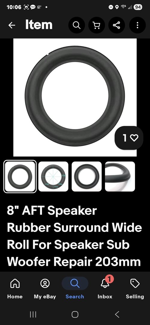 8인치 ㅇ 스피커 엗지 뉴