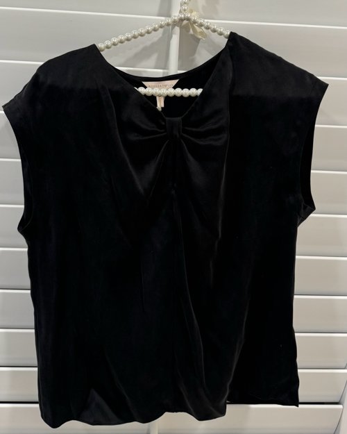 새상품💎레베카테일러. 블랙 고급 상의 스몰