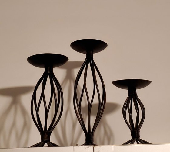 candle stand 3 set