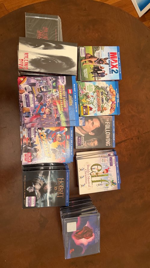 각종 영화 블루레이 디스크