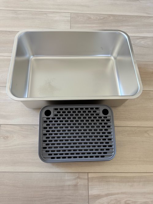 고양이 화장실과 발판 세트