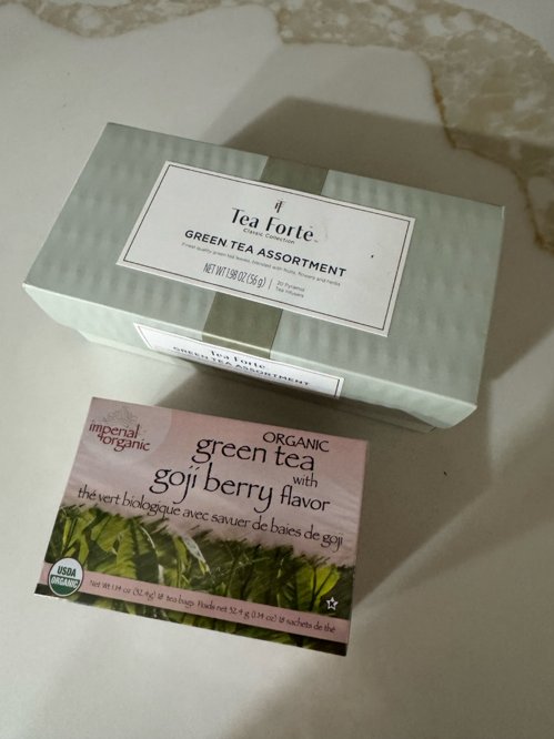 Tea Forte 녹차모음, Imperial organic 고지베리