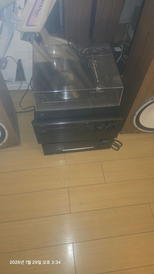 Duel turn table 1254..with amp speaker