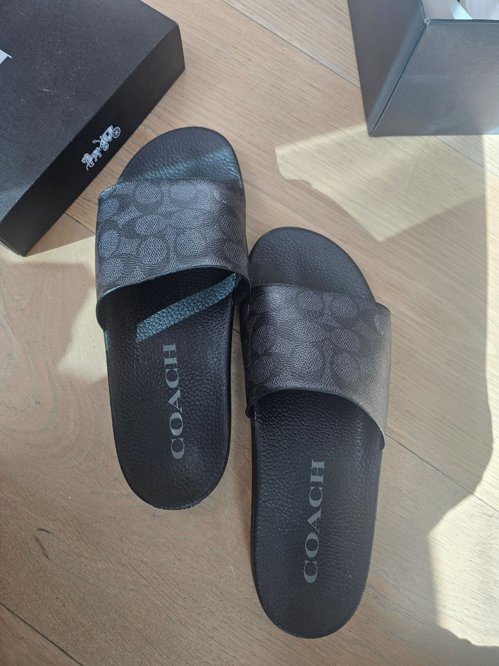 코치 Coach 매장구매 남녀공용 슬리퍼 신발