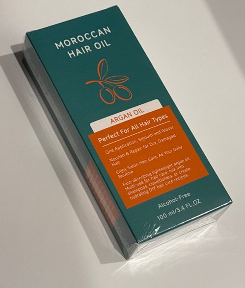 [미개봉] Outccogo Moroccan Argan Oil, Hair Oil for Frizzy Hair, Nourishing Smooths Moroccan Hair Oil fo