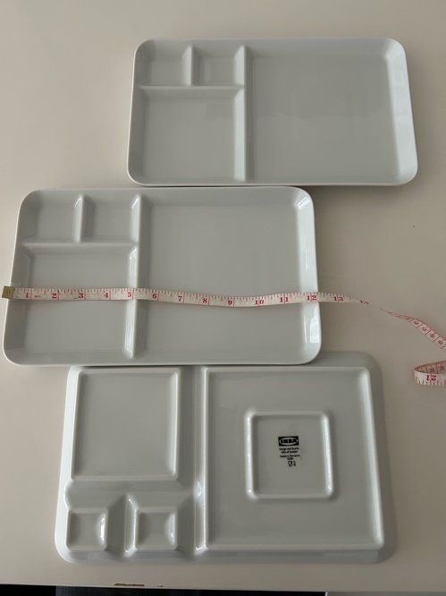 이케아 스시 접시 3 개