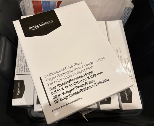 프린터용지 6팩