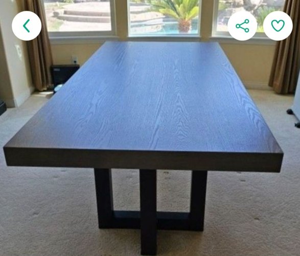 Dining table