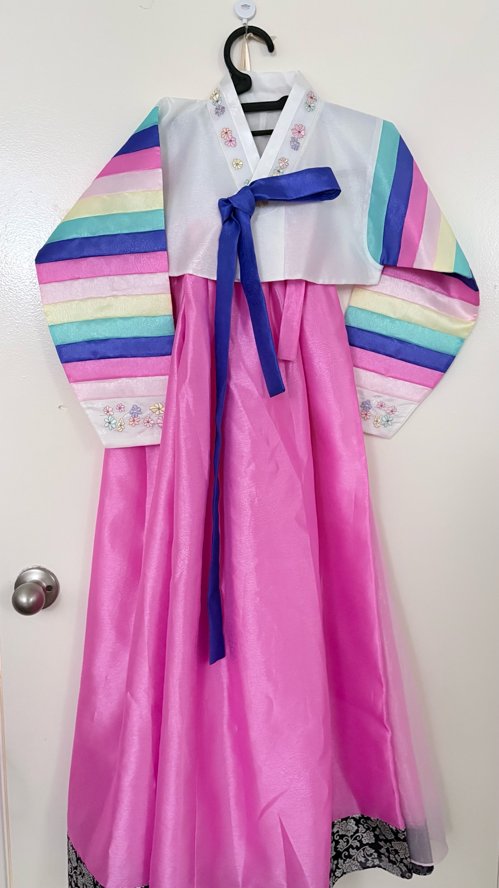 여아한복(색동고급) 11호