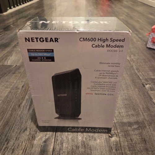 Netgear CM600 modem 넷기어 모뎀