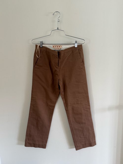 진품 MARNI cotton pants