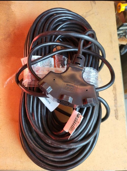 3구 전기선 100ft