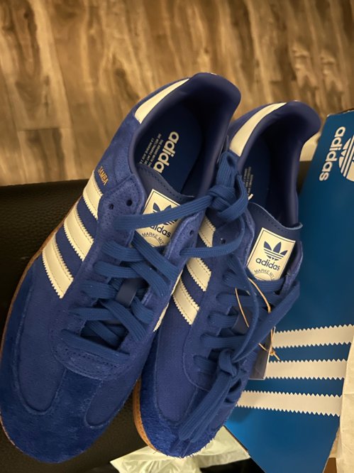 새상품 정품 275,280 아디다스 삼바 블루 275 신발 운동화