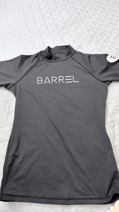 배럴 래시가드 블랙(youth large, 성인 s)