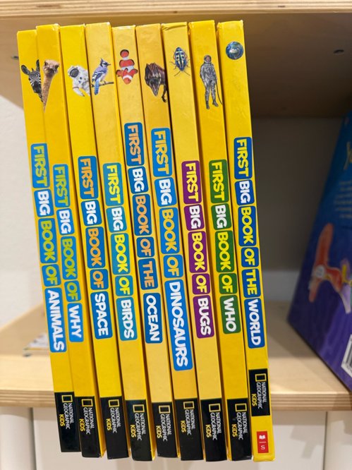 First Big Book of ——— 책 (네셜지오그래픽 키즈)