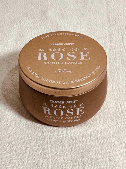 트레이더 조 시즌 한정판 로즈향 캔들