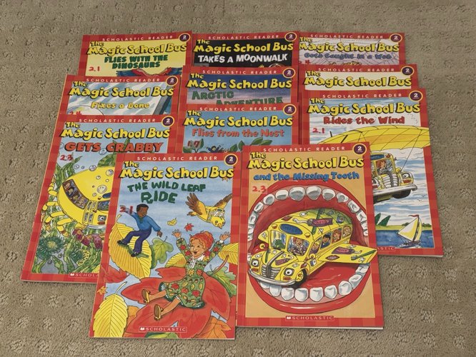 The magic school bus 11권 set