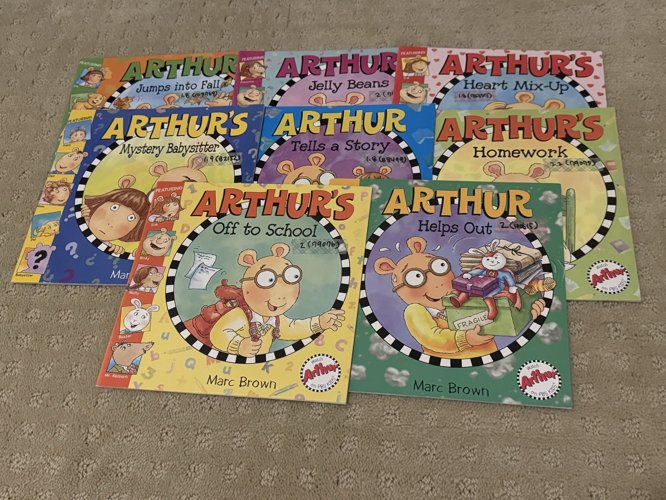 Arthur 8권 set