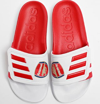 정품 아디다스 아스날 아스널 슬리퍼 아딜렛 5사이즈 230