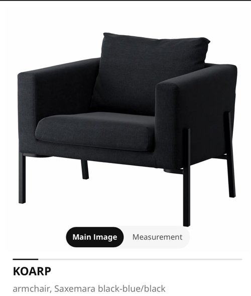 Ikea koarp arm chair