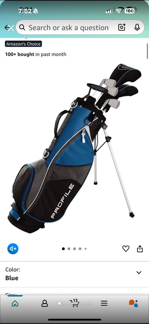 Kids 골프채 5 번사용