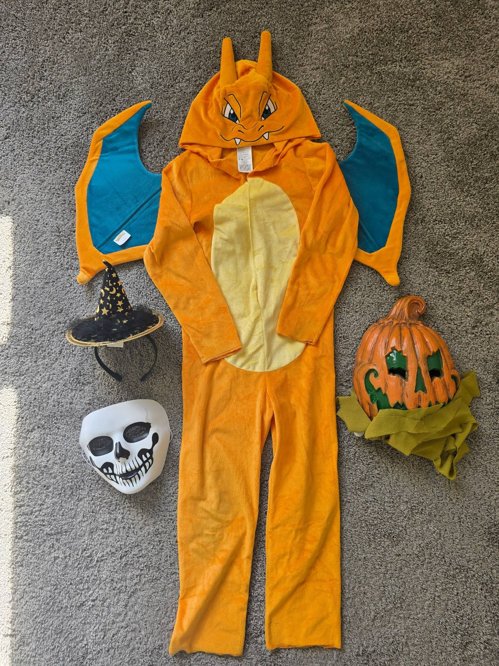 포켓몬 할로윈 코스튬(키즈) 및 가면들 일괄