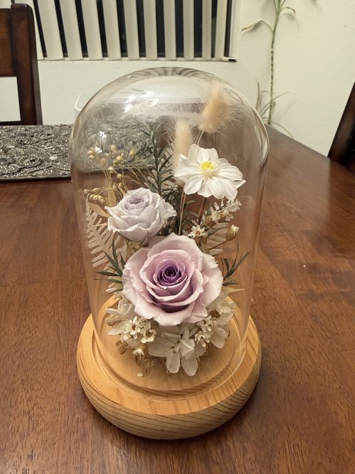 Dry Flower in Glass