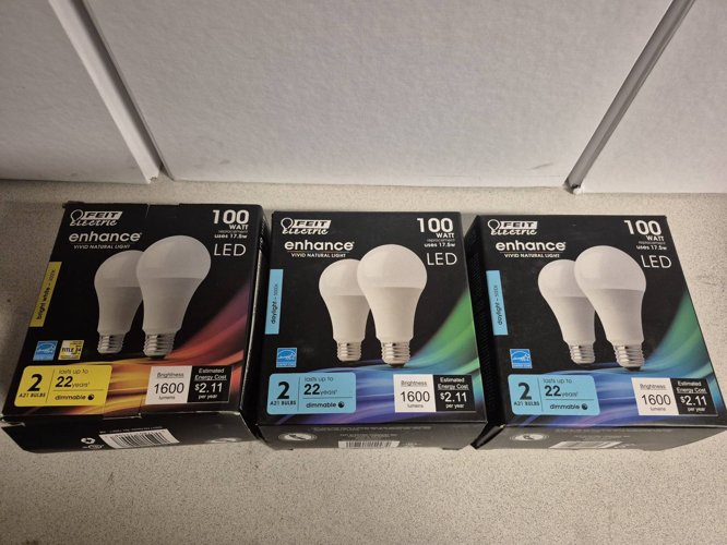 LED 전구 여러가지