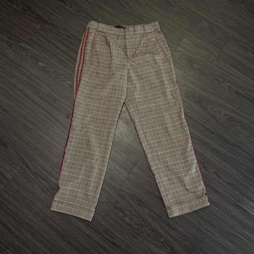 자라 Trafaluc 여성 체크 크롭 팬츠