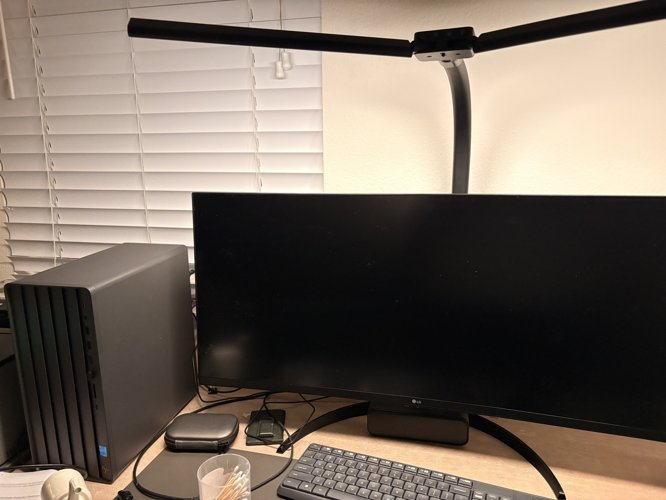 PC 데스크탑 + qhd 와이드 모니터