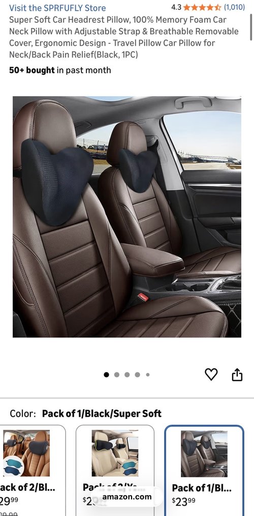 자동차 목베게 미개봉 새상품