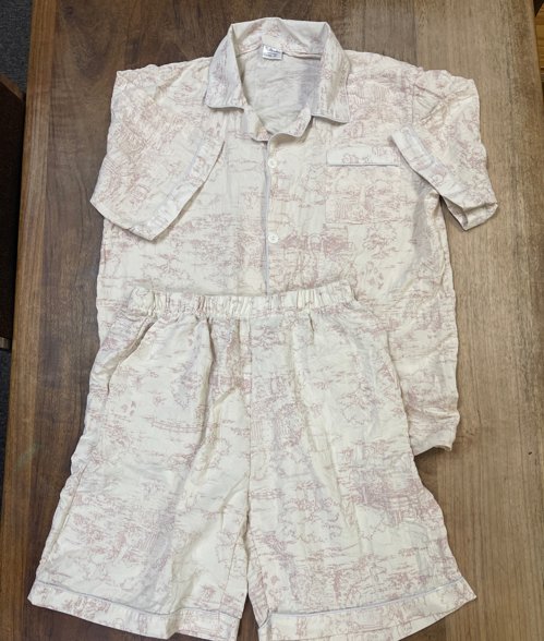 여름 잠옷 셋트