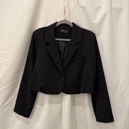 오버사이즈 크롭 자켓