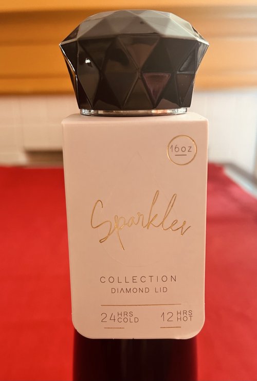 스파클러 컬렉션 다이아몬드 리드 보틀 (16oz)