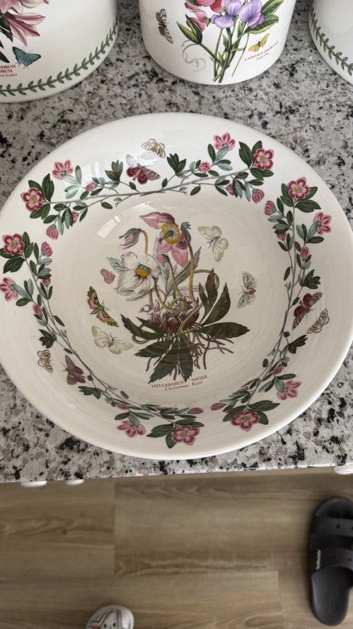 포트메리온 큰볼과 반반접시(각각)