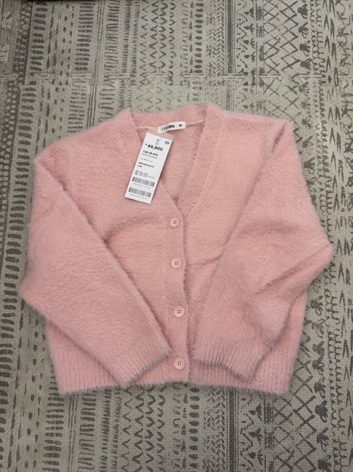 새상품 탑텐키즈 가디건, 반스타킹 6-7Y