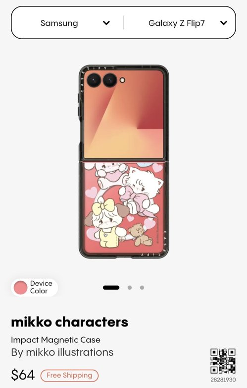 삼성 Z Flip 7 Casetify case