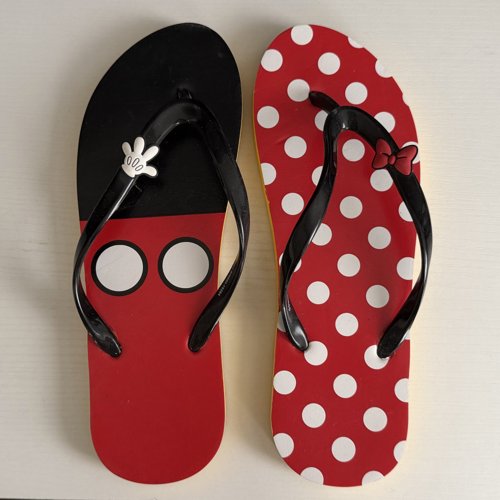 미니마우스 슬리퍼