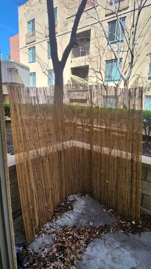 [무빙 세일-가격 인하] bamboo fence