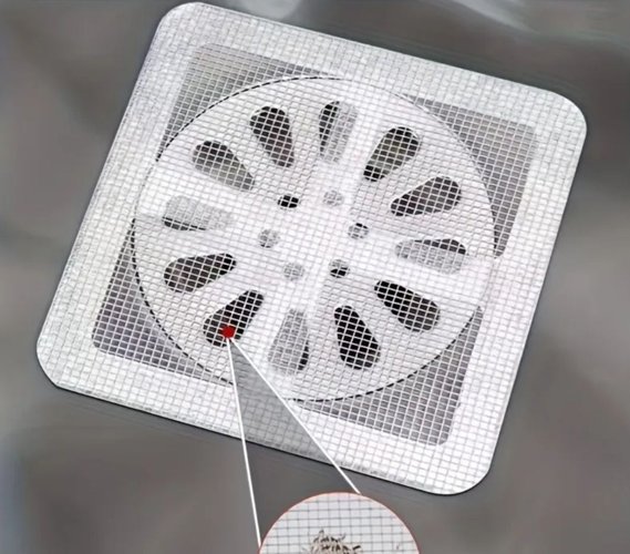 욕실 배수구  막힘방지 망사  50개