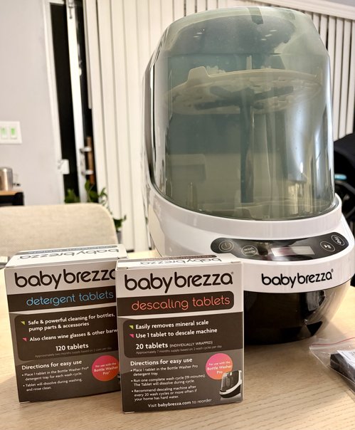 Baby brezza new 신상 / 세제 두 종류 같이드려요 아기용품 세척기