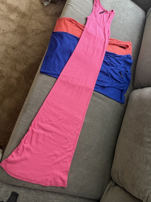 나시 롱원피스 새거 S / M