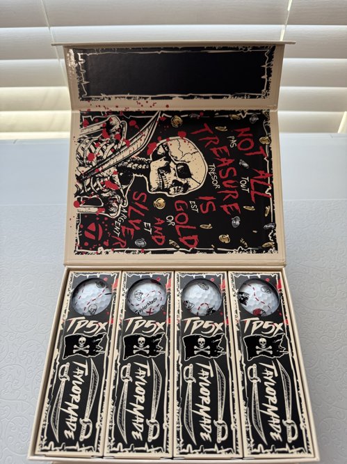 TaylormadPirates Limited Edition Golf Balls