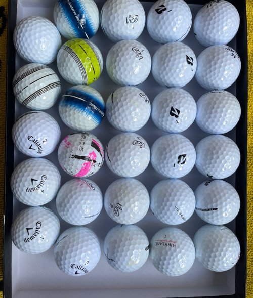 Used golf ball