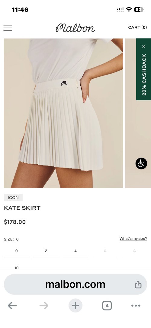 MALBON Skirt(골프)