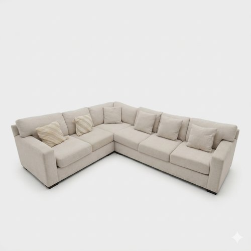 5.5인용 푹신한 소파